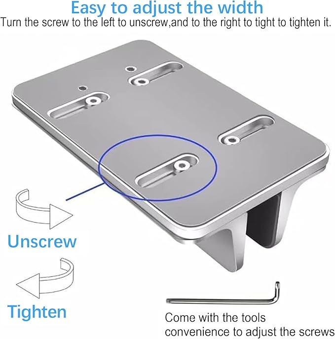Vertical Laptop Stand Holder, Desktop Aluminum Notebook Stand with Adjustable Dock Size(Up to 17.3 inch) Compatible with All Lenovo/MacBook Pro/Air Dell Hp Surface iPad Gaming Laptops(Silver)