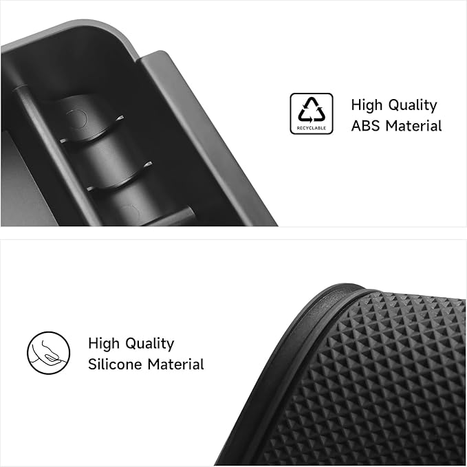 YOJOJOCO Center Console Organizer Compatible with Mitsubishi 2022-2026 Outlander Accessories (NOT for Outlander Sport) Black ABS Plastic Material Armrest Secondary Storage Box