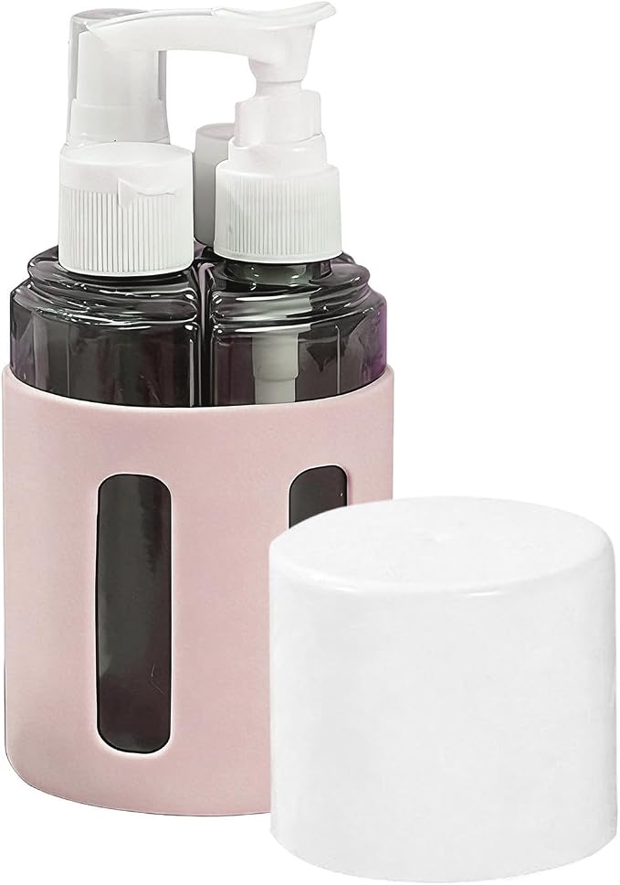 Toiletry Bottles,Leakproof Portable Refillable Storage - Travel Containers for Toiletries | for Outdoor Camping Trip Vacation Hotel Women Shampoo Conditioner Lotion