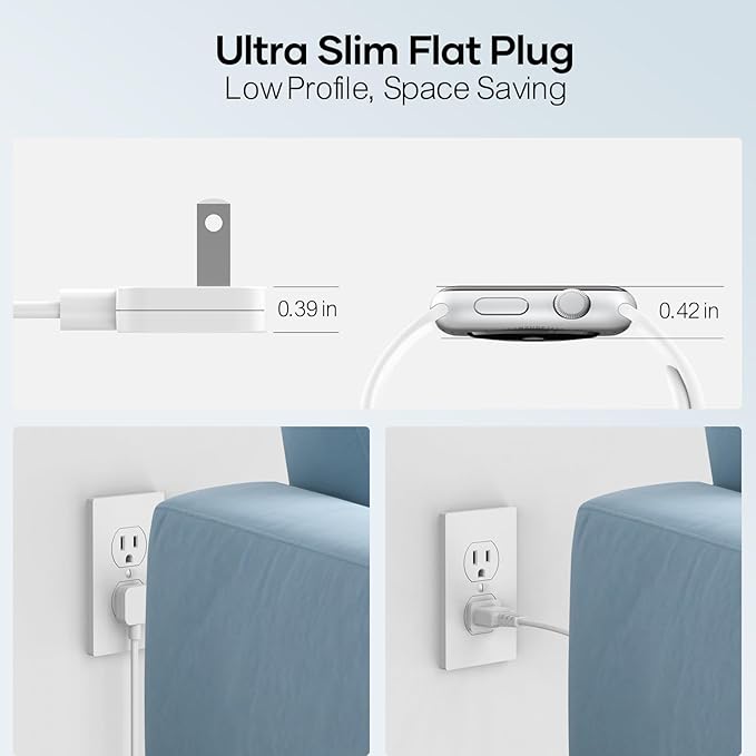 USB C Charger Hub 450W, 10 Ports Charging Station for Multiple Devices, Type C Port 140W Max for Laptops Super Fast Charging, GaN Tech Charging Blocks Comapct Design, Ultra Slim Flat Plug