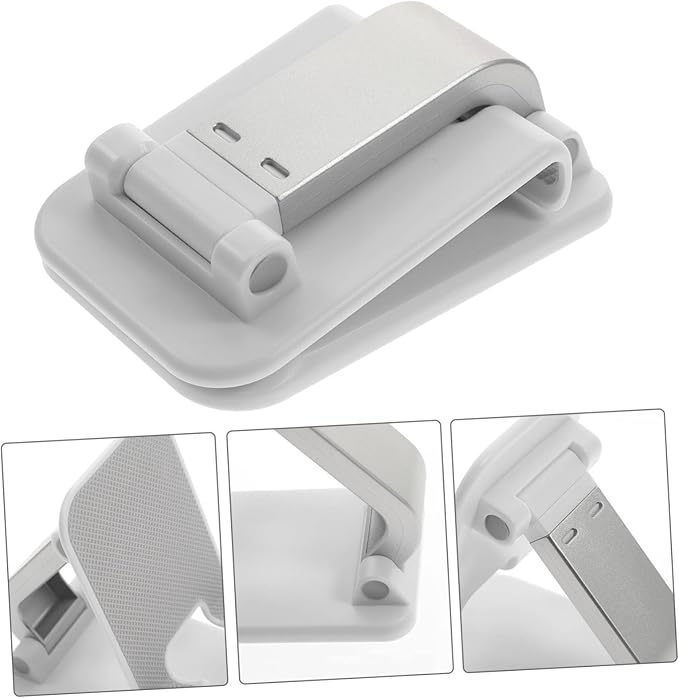 Abaodam Folding Mobile Phone Stand Telephone Stand for Office Desk Laptop Laptop Foldable Tablet for Desk Tablet Mount Holder Multifunctional Phone Holder Mobile
