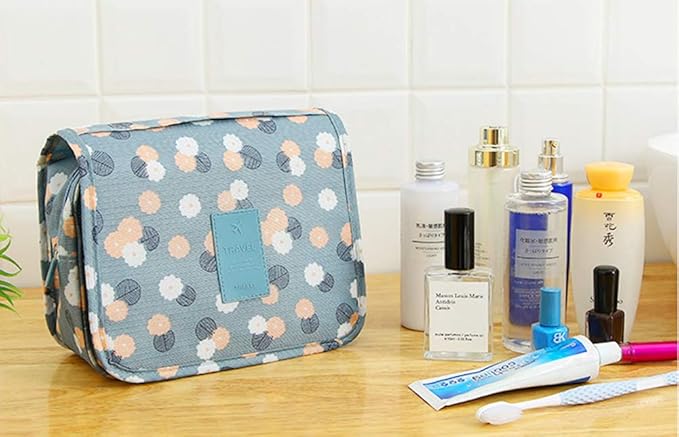 Sechunk Waterproof Travel Toiletry Bags Hanging Multi-function Cosmetic Bag Makeup Bag for Women