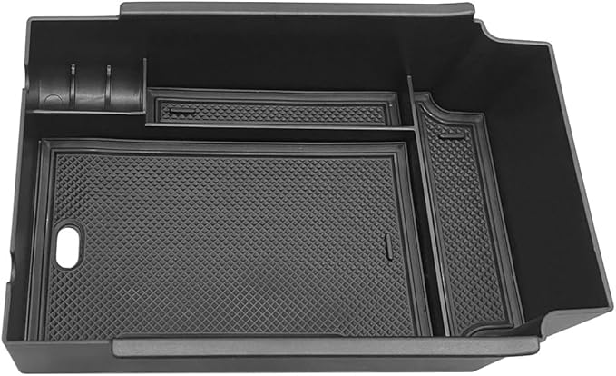 Vesul Compatible with Subaru Crosstrek Impreza 2024 2025 Center Console Armrest Storage Box ABS Tray Insert Organizer Glove Pallet Phone Holder