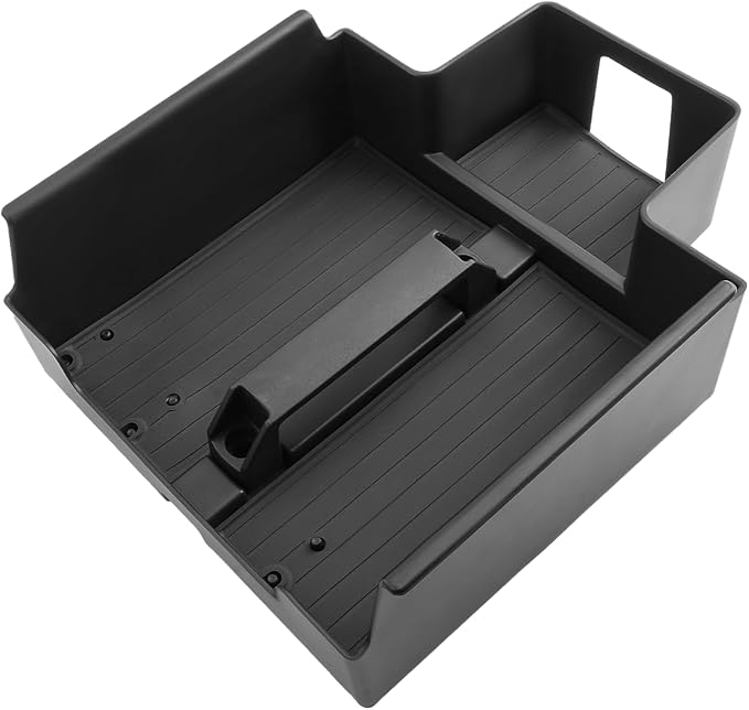 CDEFG for GMC Sierra EV 2025 2026 Accessories Center Console Organizer Tray Sierra EV 2025+ Armrest Storage Middle Console Insert (GMC Sierra EV 2025+)