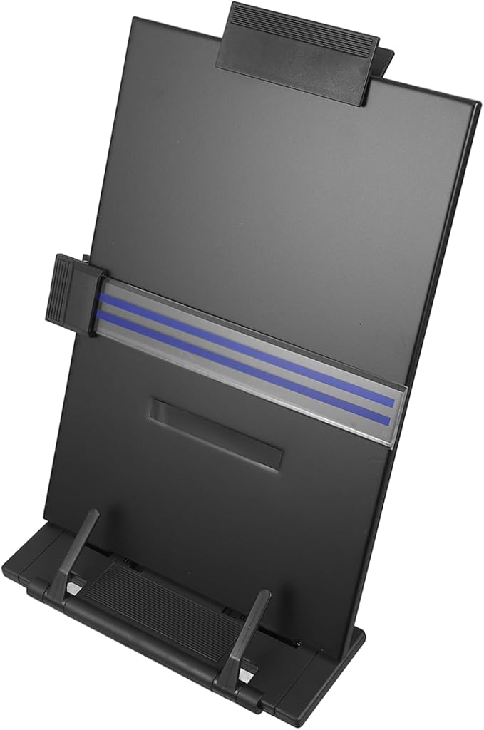 Adjustable Reading Stand Receipt Holder for Desk Document Holder for Monitor