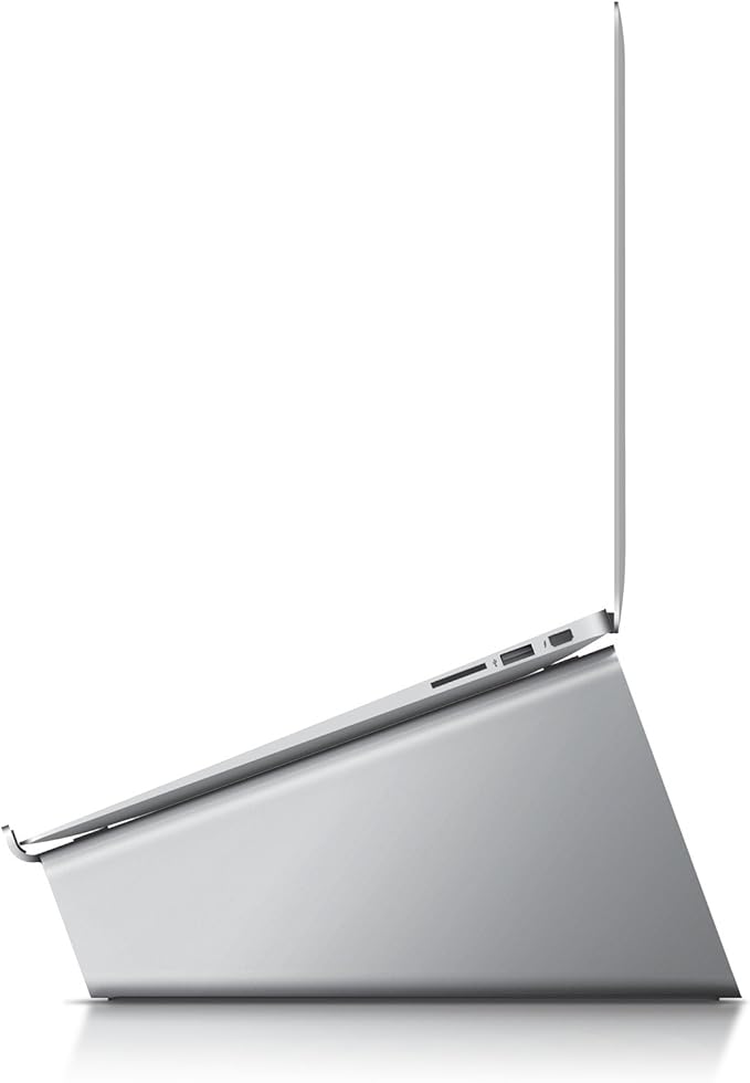 elago L4 Stand - [Desk Organization][Prevents Bad Posture][Natural Heat Sink] - for Laptop Computers (Silver)