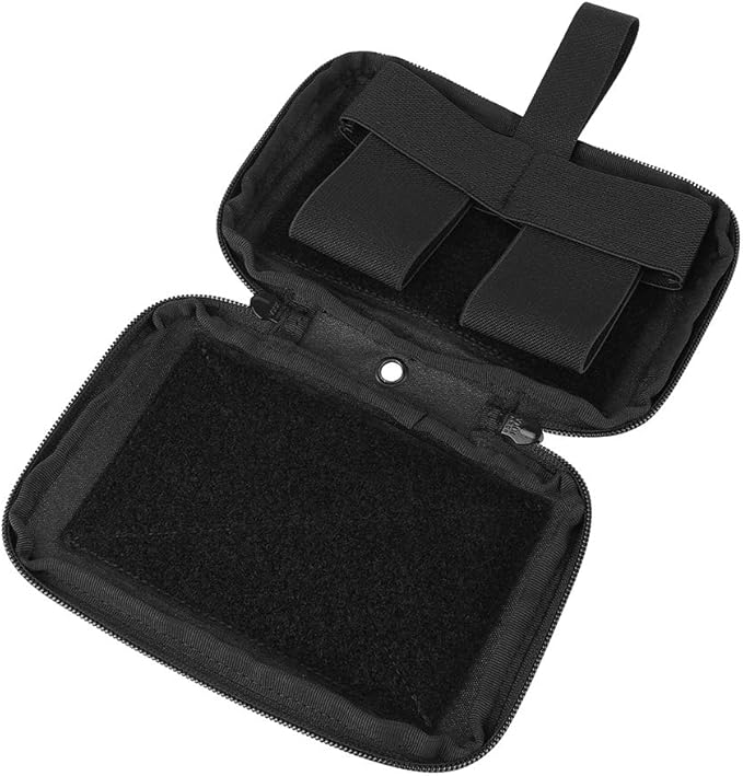 PETAC GEAR Tactical Medical Pouch Compact Admin Belt Pouch EMT First Aid Pouch IFAK Utility Pouch Trauma Kit Organizer Tourniquet Holder