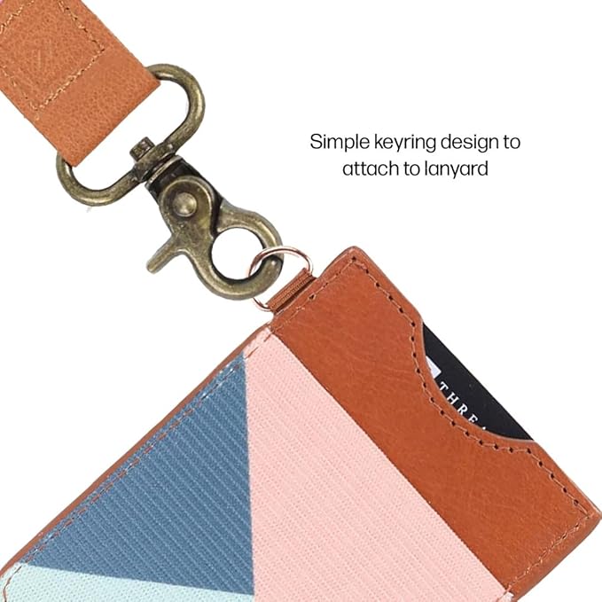 Thread Wallets Ultra Slim Minimalist Leather Card Holder Wallet (Fine Line)
