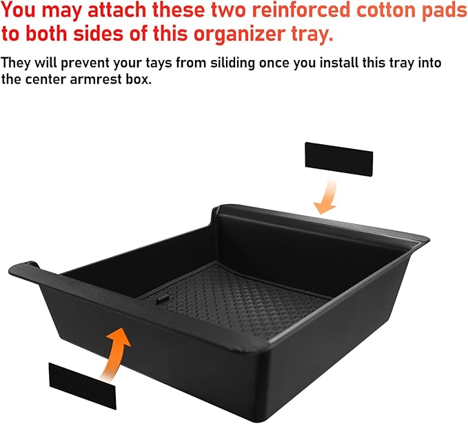 TTCR-II Compatible with BMW 3 Series Center Console Organizer G20 2019-2024 2025 2026, for 4 Series Console Organizer Tray G22 2021-2025 2026, for BMW i4 G26 Middle Storage Tray