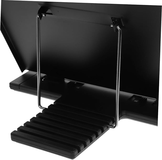 TEHAUX Adjustable Desktop Document Holder Reading Stand for Books and Papers Lightweight and Portable for Study and Office Use and Material