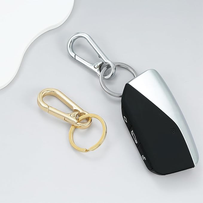 KAGNAL Metal Keychains Keyring Key Chain Ring Clip Holder Organizer for Home Car Keys Key Finder Women Men