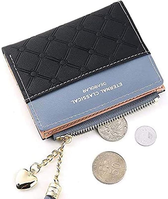 Valentoria Womens Wallet Cute Elegant Long Slim Card Holder Case Minimalist Coin Purse Thin Tassels Zip Clutch Wallets for Girls Ladies | Cute, Elegant, Long, Slim, Case, Minimalist