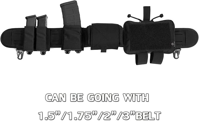 PETAC GEAR Tactical Medical Pouch Compact Admin Belt Pouch EMT First Aid Pouch IFAK Utility Pouch Trauma Kit Organizer Tourniquet Holder