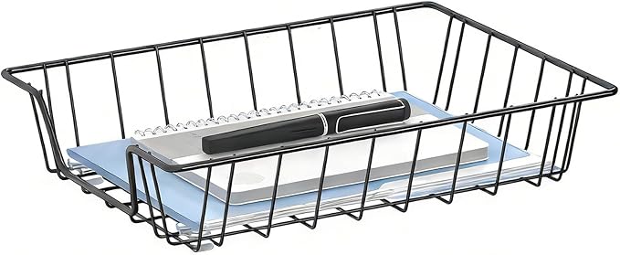 Gawerk Letter Desk Tray Organizer, A4 File Tray Magazine Files Storage Basket Organizer Bin (1)