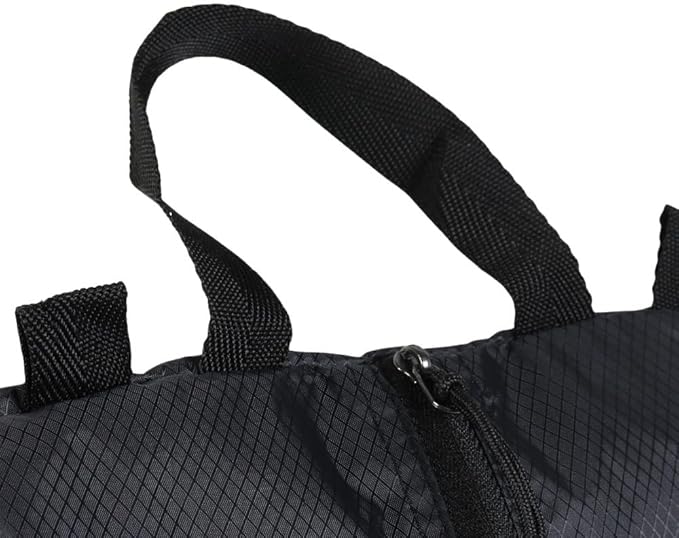Eagle Creek Pack-It Isolate Shoe Sack - Breathable Shoe Sack for Travel - Lightweight & Portable - Washable - Water-Resistant - Easy-Grab Zipper - Top Handle - Black