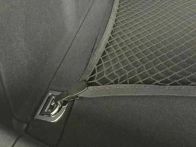 Trunk Organizer Cargo Net for Porsche Macan 2015–2026 – Floor Style Cargo Net for SUV – Premium Mesh Elastic Car Trunk Organizer Vehicle Carrier Storage – Compatible with Macan