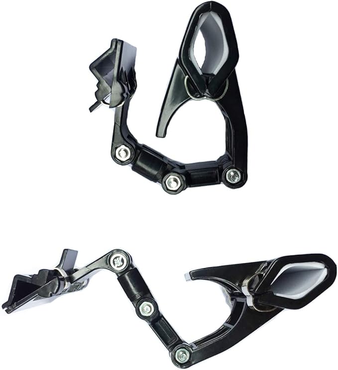 Adjustable Copy Holder Clip – Flexiable Docments Holder - Handy Artist Supplies Holder Canvas Clamp,Pack of 2 (Black)