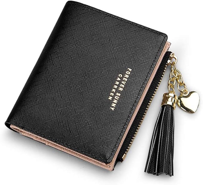 Valentoria Womens Wallet Cute Elegant Long Slim Card Holder Case Minimalist Coin Purse Thin Tassels Zip Clutch Wallets for Girls Ladies | Cute, Elegant, Long, Slim, Case, Minimalist