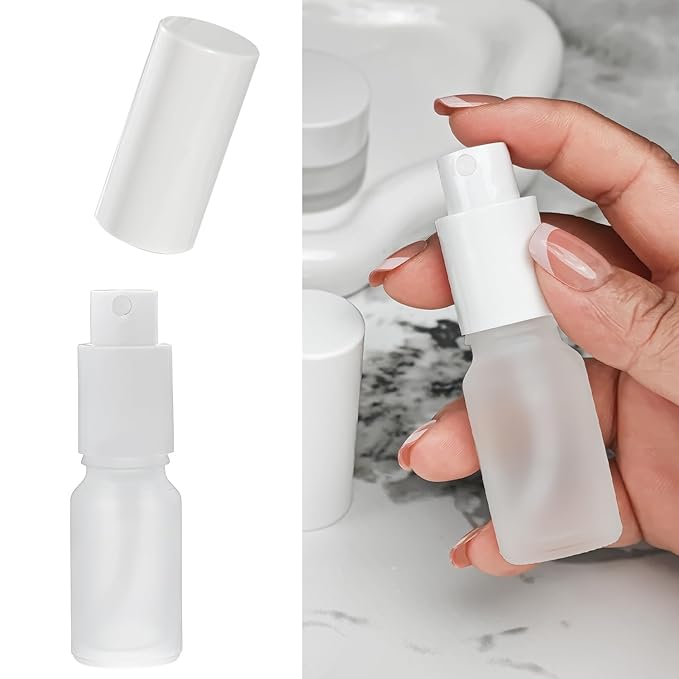 Travel Bottles for Toiletries,14pcs,Toiletry Bag,Airless Pump Bottles,Dropper Bottles,glass jars,Spray bottle,Leak Proof&Refillable,TSA Approved
