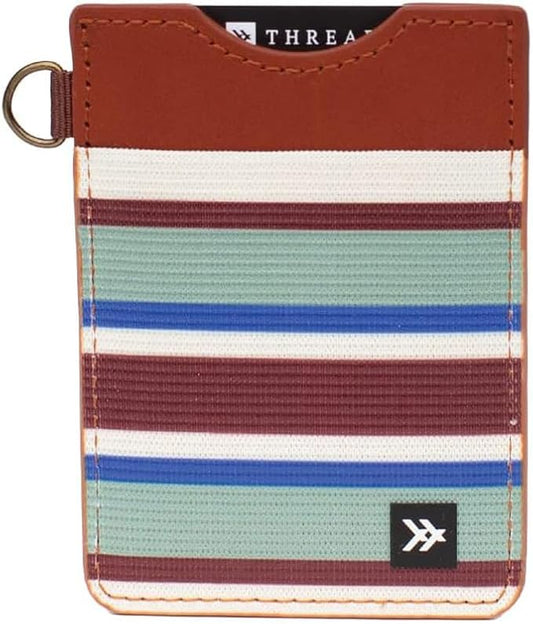 Thread Wallets Ultra Slim Minimalist Leather Card Holder Wallet (Benny)