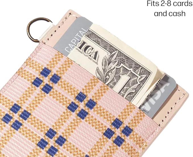 Thread Wallets Ultra Slim Minimalist Leather Card Holder Wallet (Willow)