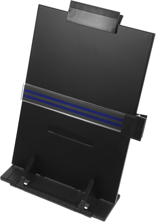 TEHAUX Adjustable Document Holder Stand Retractable Copy Stand for Students Reading and Learning and Design for Comfortable Viewing and Organization