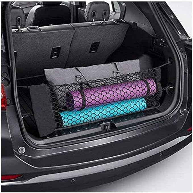 Envelope Style Automotive Elastic Trunk Mesh Cargo Net for Chevrolet Equinox 2018-2026 - Trunk Organizer and Storage - Cargo Net for SUV- Vehicle Carrier Organizer for Chevrolet Equinox