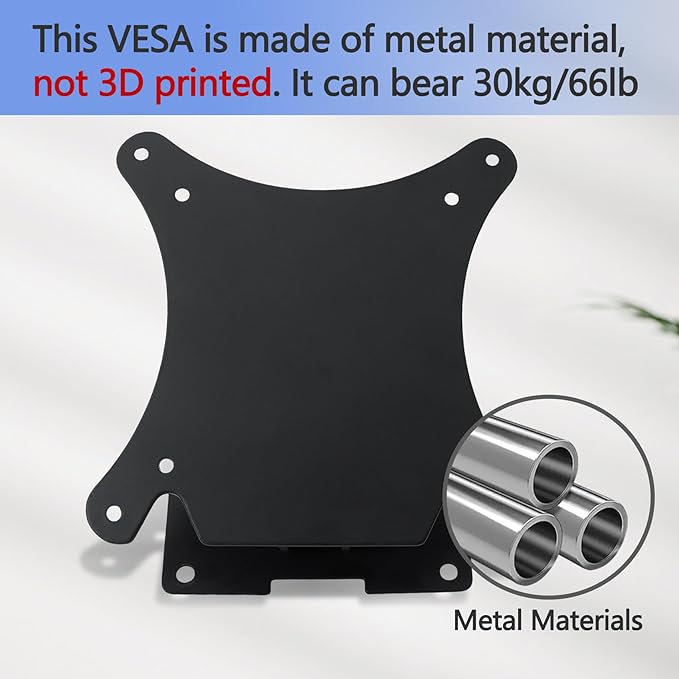 UR59C VESA Mount Adapter Compatible with Samsung UR59 Series 4K Monitor（Fits U32R590, U32R590CWN, U32R592, U32R592CWU Monitorï¼?Black)