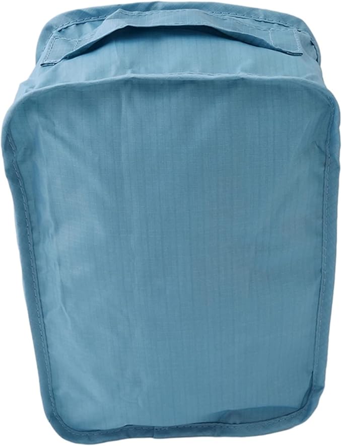 Travel Shoe Bags Foldable Waterproof Nylon with Zipper for Men & Women,Sky Blue