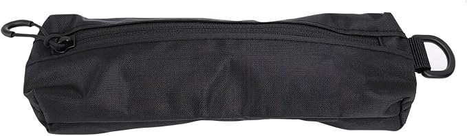 Portable Tool Pouch, Puncture Proof Oxford Fabric with Reliable Zip, Foldable EDC Storage Bag for Small Tools Office Supplies, 19x5.5x3cm