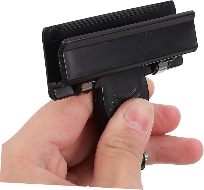 HOMSFOU 2pcs Double Copy Holder Clip Rotatable Painting Clamp for Easy Document Access and Sketching Multi-use Artist Supplies