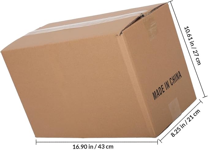Toyvian Large Capacity Desktop Storage Bin Paper File Organizer Box with Lid for Office Organization and Present Box, Aesthetic and Practical Design for Document and File Storage