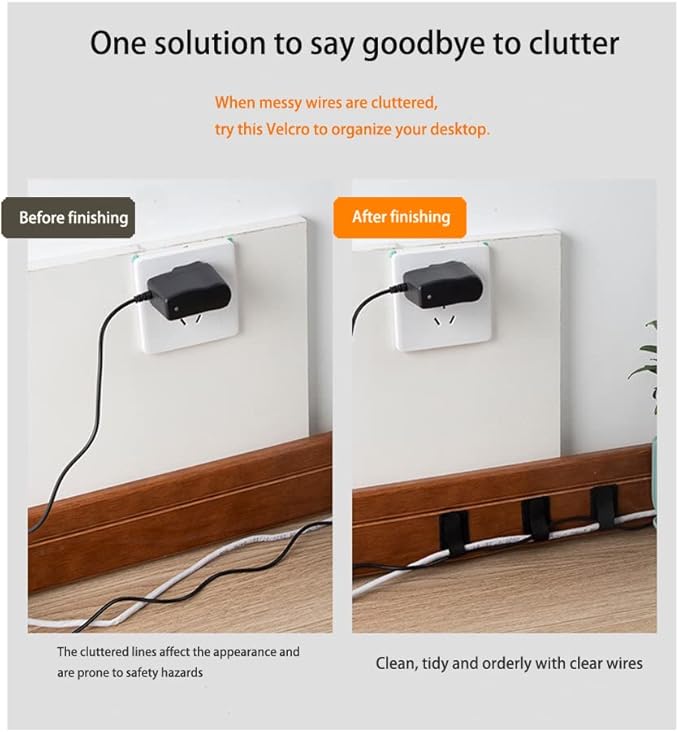 20Pcs Small 3M self Adhesive Wire Organizer Cord Hooks,Cable Wall Clips for Hanging,Wire Holder Clips for Cords,Cable Staples,Extension Cord Clips,Desk Management,Climbing Plant,Light,car Wire Clamps