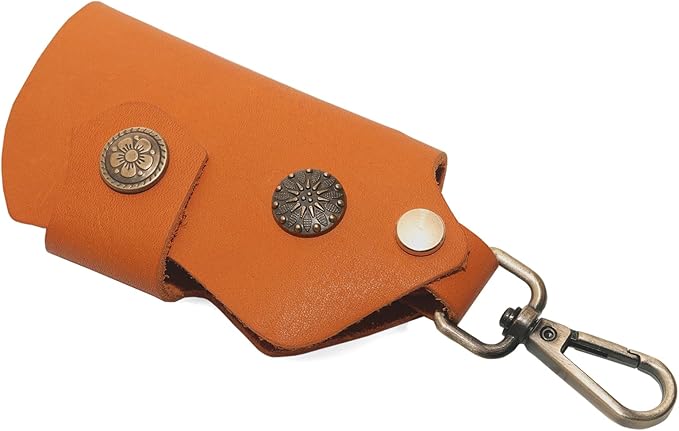 Handmade Leather Key Chain Holder, Leather key case for key storage Car Key Holder Home Door Key Bag