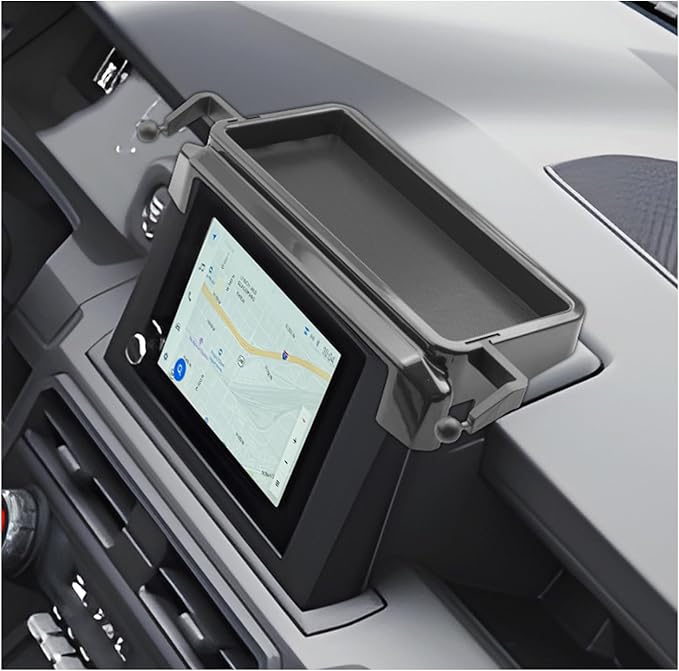 SXCY for 2024 2025 2026 Toyota Tacoma Center Console Organizer (8 inch screen Only) for 2024 2025 2026 Tacoma Dashboard Tray for 2024-2026 Tacoma Screen Back Organizer for 2025 2026 Toyota Tacoma