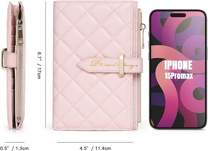 Passport Holder for Travel,Leather Passport Wallet,Travel Document Organizer with AirTag Slot,RFID Blocking With Credit Cards Case,Zippered Coins Pocket and Cash Slot for Women Men
