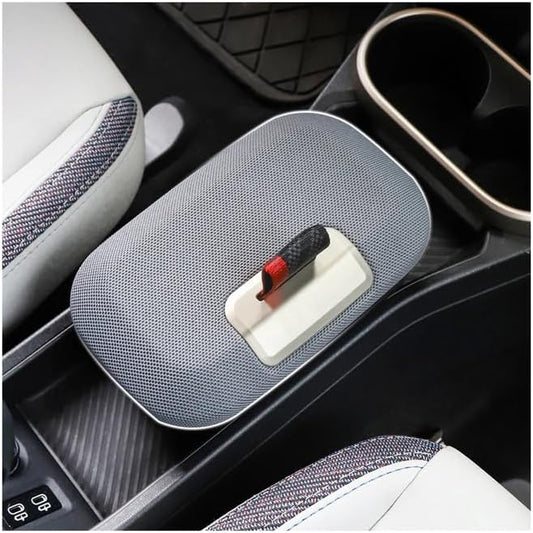 SXCY for 2025 2026 Mini Cooper Center Console Organizer [F65 F66 Gas Version Only] for 2025 2026 Mini Cooper Accessories Front Center Console Tray 2026 Cooper Armrest Console Organizer Storage