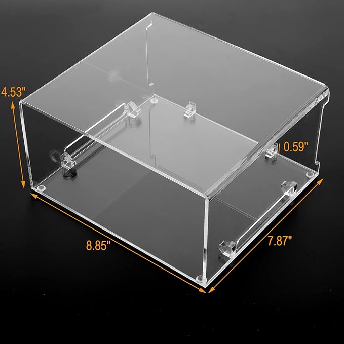 Acrylic Desktop Stand for Apple Mac Studio, Stand Holder Compatible with Mac Studio M4/M2/M1 Max, Mac Studio M3/M2/M1 Ultra, Mac mini M1 M2 M2 Pro 2010-2023 (Clear)