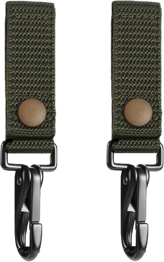 Heavy Duty Belt Keeper Clip, Strong Metal Police Key Chain Clip for Law Enforcement Police Belt Accessories