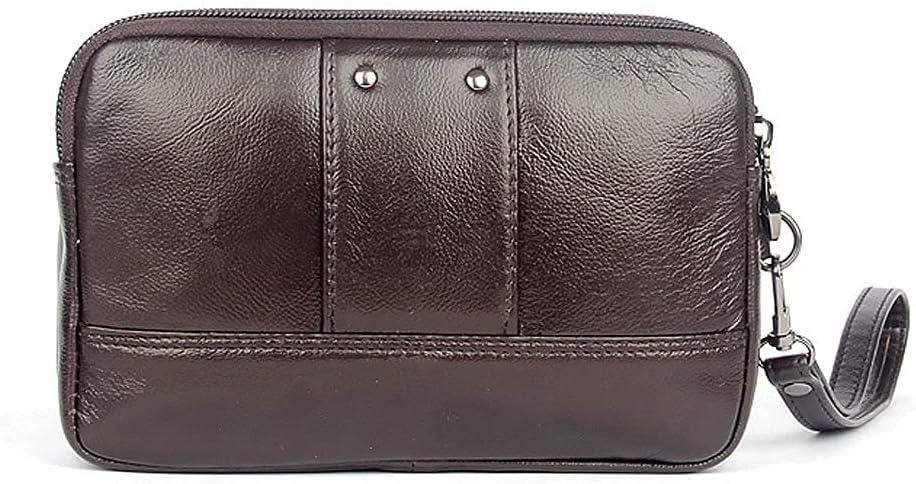 Hebetag Leather Clutch Purse Wallet for Men Organizer Holder Wrist Bag | Organizer, Holder