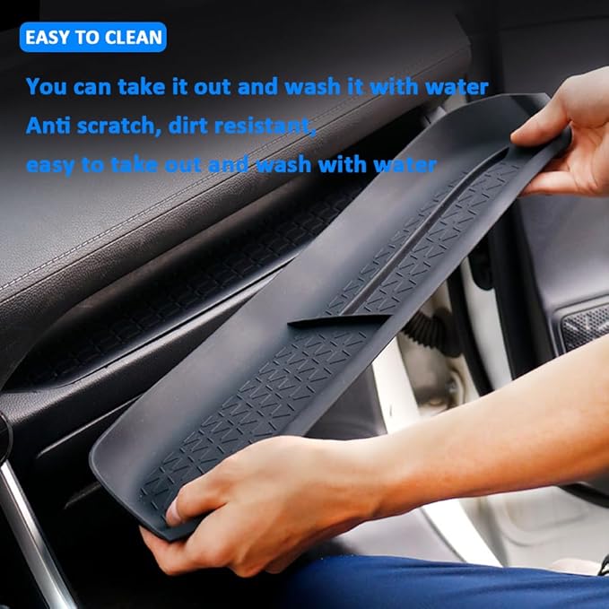 for 2023 RAV4 Passenger Storage Organizer Mat Glove Box Storage Organizer Tray Compatible with Toyota RAV4 2023 2022 2021 2020 2019 Accessories