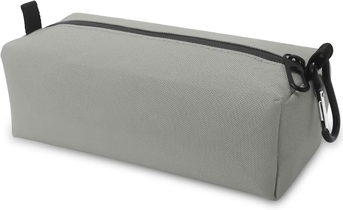 Small Toiletry Bag for Men, Travel Bag Waterproof and Foldable for Storage Mini Toiletry Bag Equipped With Carabiner for Easy Portability (gray)