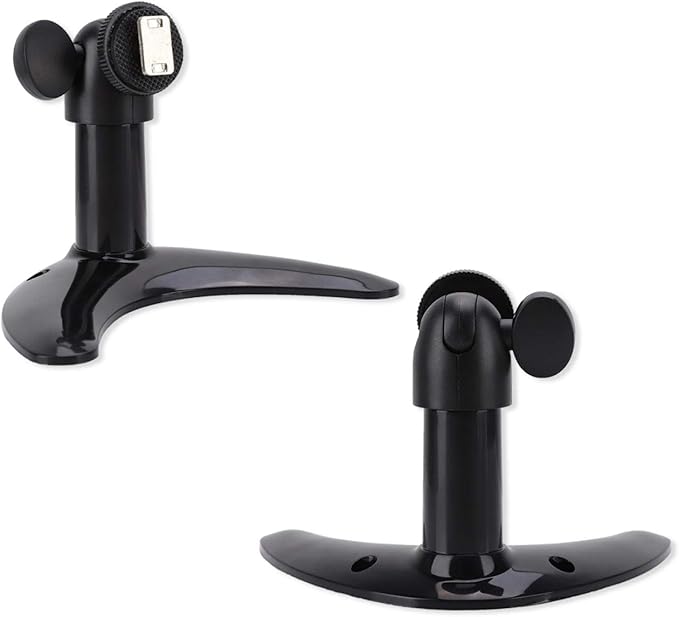 Monitor Stand,Universal 7-11.6inch Desktop Computer Monitor Holder,LCD Desk Mount,ABS Metal PC Monitor Arm Mount,Light Weight,Easy to Carry,Black
