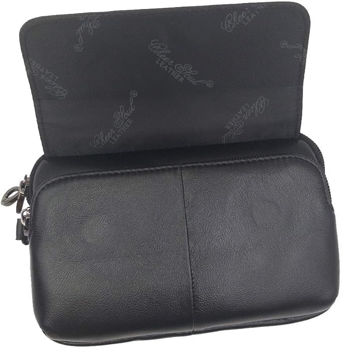 Hebetag Leather Clutch Purse Wallet for Men Organizer Holder Wrist Bag | Organizer, Holder