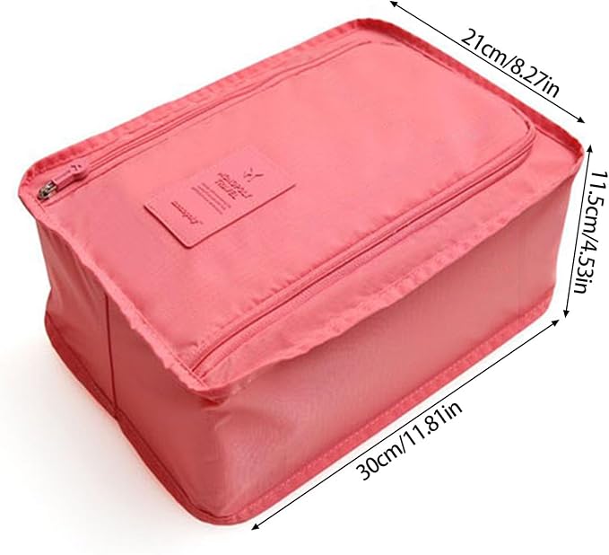 Practical Travel Shoe Pouches Breathable Meshes Compartment Polyester Organiser for Sports Gears Accessories Multifunctional Shoe Organiser
