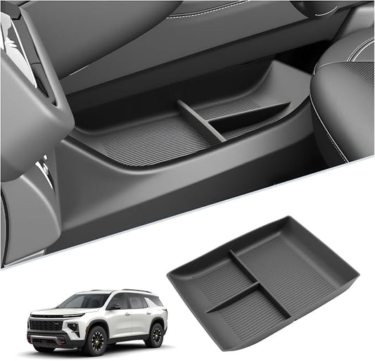 SKTU for 2024 2025 2026 Chevy Traverse Center Console Organizer for 2024-2026 Chevy Traverse (LS/LT/Z71/High Country/RS) Lower Console Organizer 2024 2025 2026 Traverse Accessories Under Console Tray