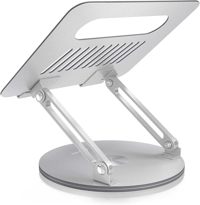 AISENS XL Adjustable Rotating Desktop Stand for Port til Tablet 10 17 Silver