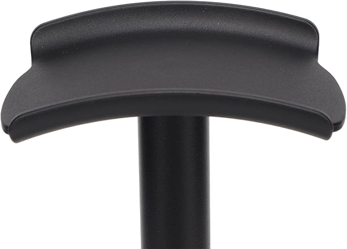 VBESTLIFE Headphone Stand, Headset Holder Earphone Stand with Aluminum Supporting Bar, for All Headphones Size for PC Gaming Headset Display & Headphones (Black)