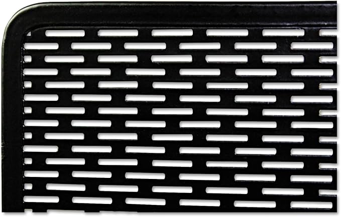 Artistic Urban Collection Punched Metal Pencil Cup with Cell Stand, Black (ART20014)