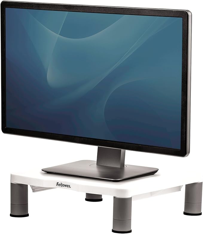 Fellowes Standard Monitor Riser (91712), Platinum/Graphite